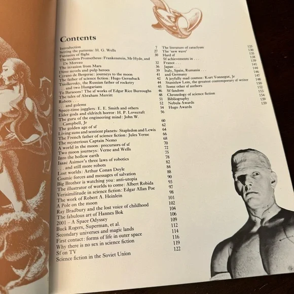 The Science Fiction Book: An Illustrated History Franz Rottensteiner 1975 - Picture 9 of 16